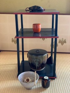 茶　炉　濃茶　棚